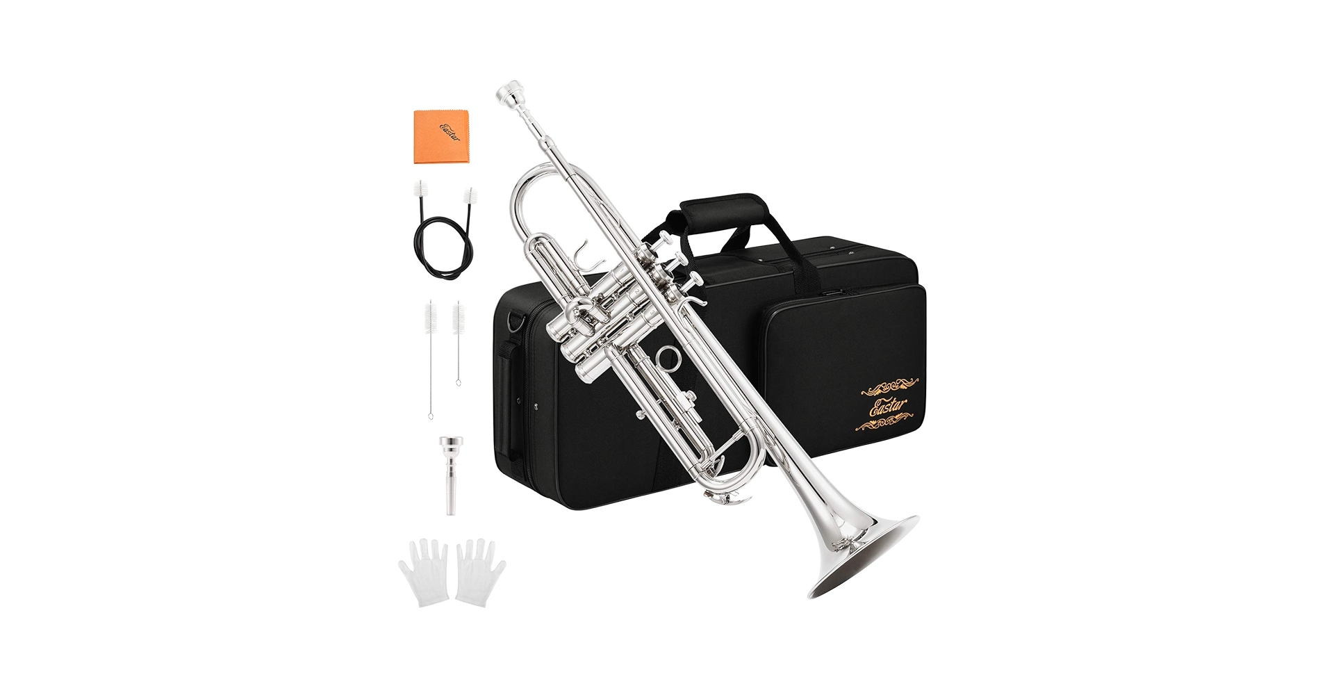 Easter ETR-380 トランペット本体 Eastar Eastar ETR-380N Silver Standard Trumpet Bb